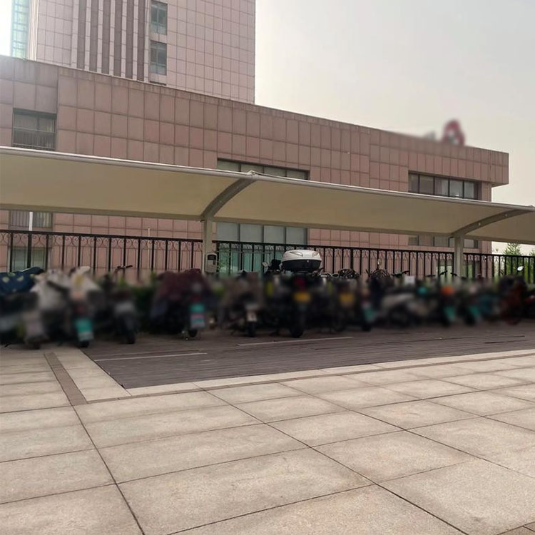 友谊县膜结构电动车棚